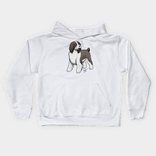 Dog - English Springer Spaniel - Liver Kids Hoodie